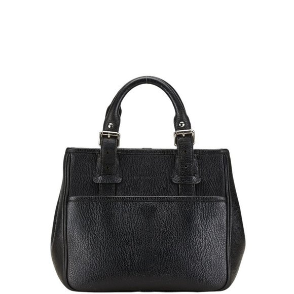 Burberry Nova Check Black Leather handbag - Picture 1 of 8